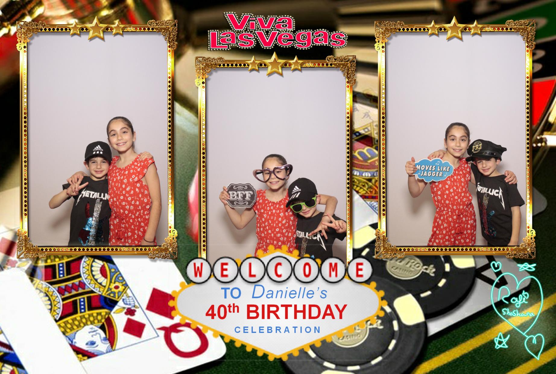 Danielle’s 40th birthday | View more photos from the event at gallery.myphotoboothexperience.co.uk/u/MyPhotoBoothExperienceLtd/Danielle’s-40th-birthday